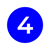 4_Numero_Azul_ PNG
